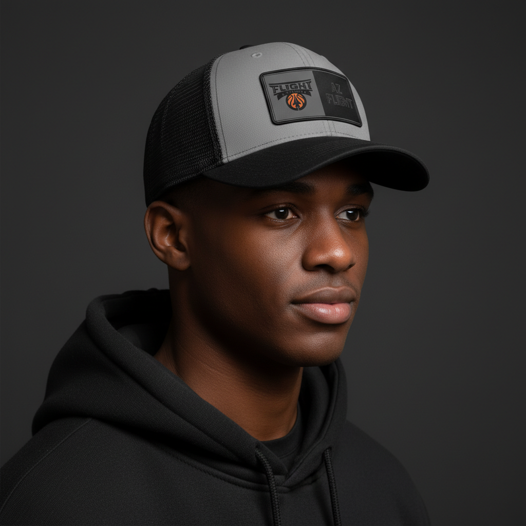 The Stealth — Leather Patch Hat